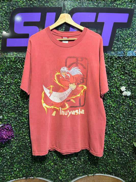 2003 Inuyasha Anime Promo T-Shirt. Size Large